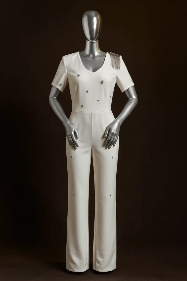 White Jumpsuit